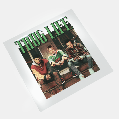 Christmas Thug Life - Home Alone - DTF Transfer - Direct-to-Film