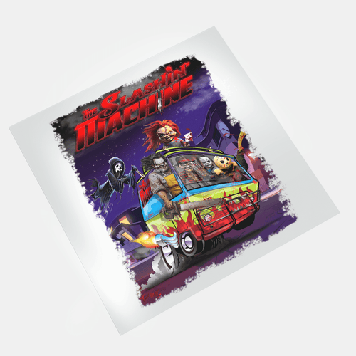 Nightmares With Attitude - The Slashin Machine - DTF Transfer - Direct-to-Film