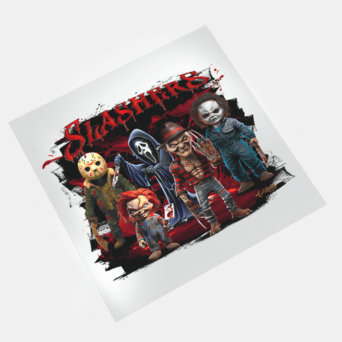 Nightmares With Attitude - Slashers - DTF Transfer - Direct-to-Film