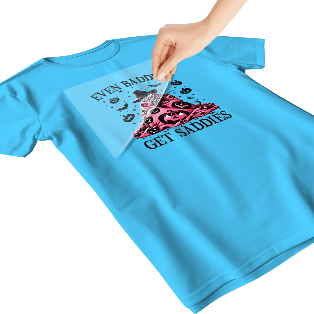 Even Baddies Get Saddies - Cozy Freddy - DTF Transfer - Direct-to-Film