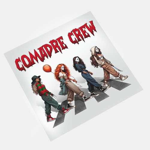Female Thug Life - Comadre Crew 1 - DTF Transfer - Direct-to-Film