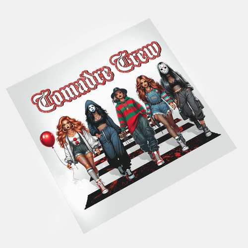 Female Thug Life - Comadre Crew 3 - DTF Transfer - Direct-to-Film