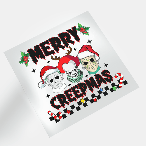 Have A Killer Christmas - Merry Creepmas - DTF Transfer - Direct-to-Film