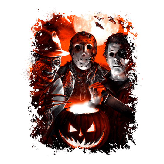 Waiting For Halloween - The Trio - DTF Transfer - Direct-to-Film