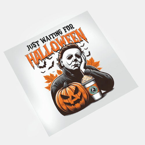 Waiting For Halloween - Michael Myers 3 - DTF Transfer - Direct-to-Film