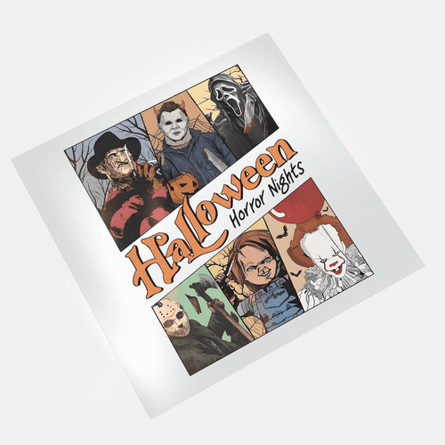 Waiting For Halloween - Horror Nights - DTF Transfer - Direct-to-Film