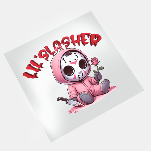 Little Slashers - Jason Vorhees 1 - DTF Transfer - Direct-to-Film