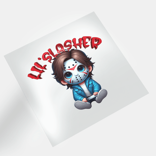 Little Slashers - Jason Vorhees 2 - DTF Transfer - Direct-to-Film