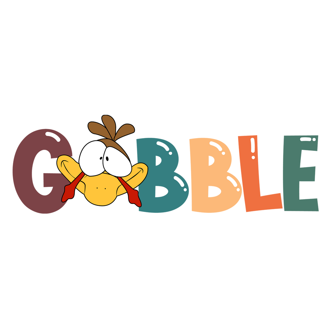 Thanksgiving Gobble Squad - Gobble  - DTF Transfer - Direct-to-Film