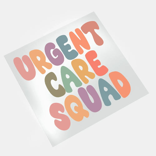 Urgent Care Nurse - Urgent Care Squad 1 - DTF Transfer - Direct-to-Film