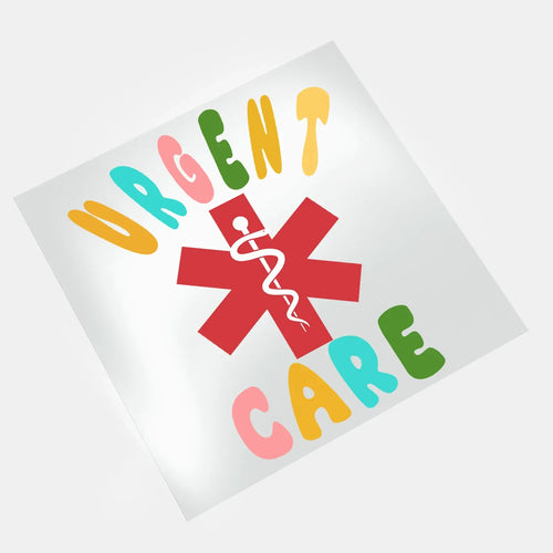 Urgent Care Nurse - Star Of Life - DTF Transfer - Direct-to-Film