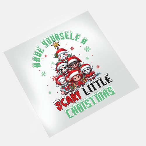 Spooky Christmas: Scary Little Christmas - DTF Transfer - Direct-to-Film