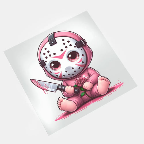 Valentine Horror Mama - Cute Jason - DTF Transfer - Direct-to-Film