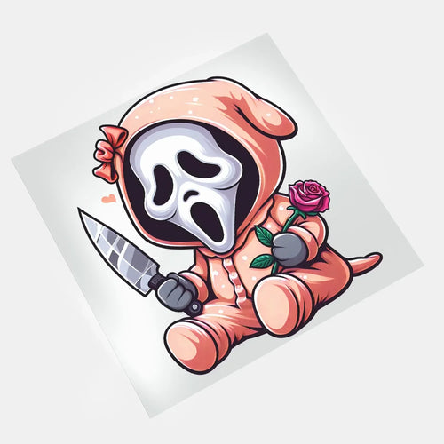 Valentine Horror Mama - Cute Reaper 2 - DTF Transfer - Direct-to-Film