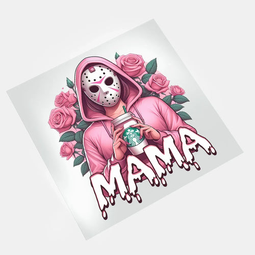 Valentine Horror Mama - Vorhees Mama 3 - DTF Transfer - Direct-to-Film