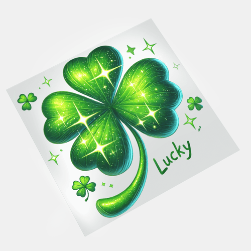 St. Patrick's Day: Not Lucky, Just Blessed - Lucky - DTF Transfer - Direct-to-Film