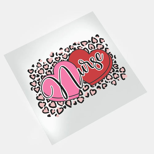 Valentine Nurse Love, Lies, & Needles - Heart Nurse - DTF Transfer - Direct-to-Film