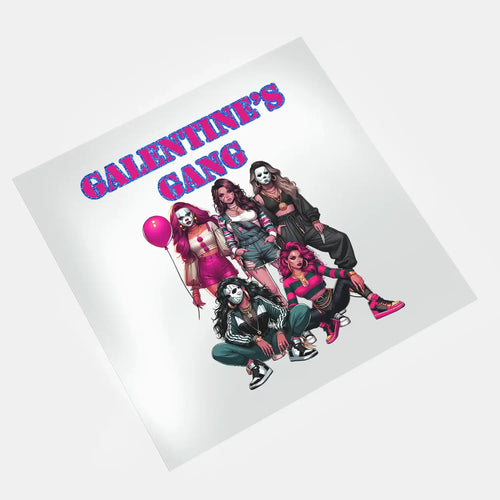 DTF transfer sheets - Galentine's Day - Galentine’s Gang 2 Design
