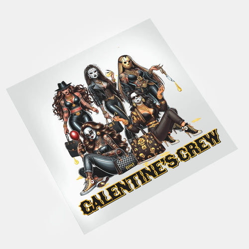 Galentine's Day: Bougie Crew - DTF Transfer - Direct-to-Film