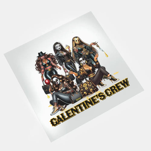 DTF prints - Galentine's Day - Galentine’s Crew 5 Design