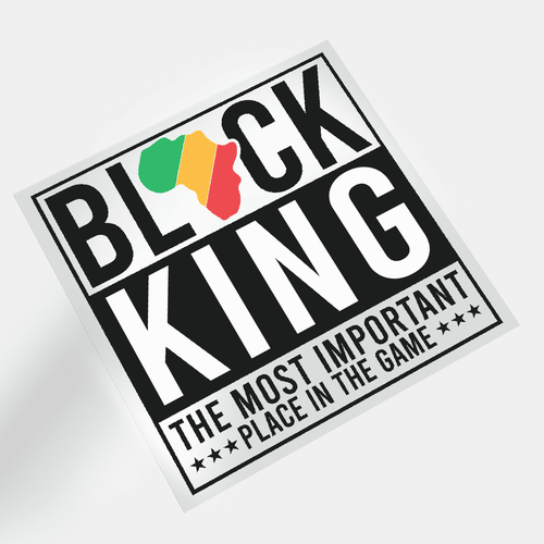 Black History Pride, Power & Legacy - Black King - DTF Transfer - Direct-to-Film