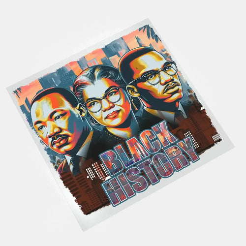 African American Icons: Black History - Black Legacy 2 - DTF Transfer - Direct-to-Film
