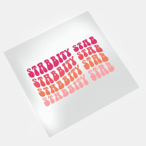 DTF transfer sheets - Phlebotomist Life - Stabbity Stab Design