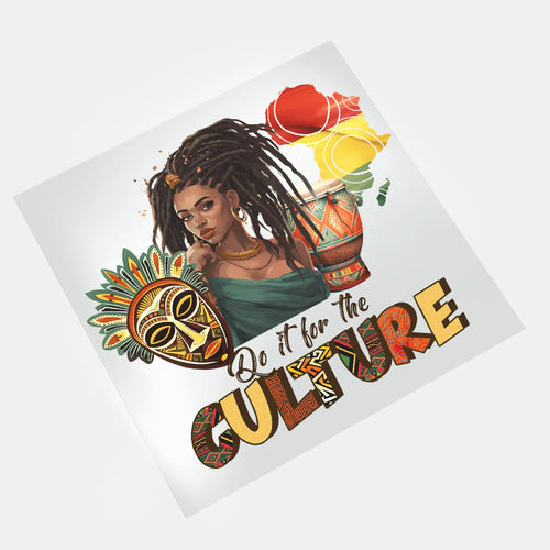Black History Juneteenth - Do It For The Culture 1 - DTF Transfer - Direct-to-Film