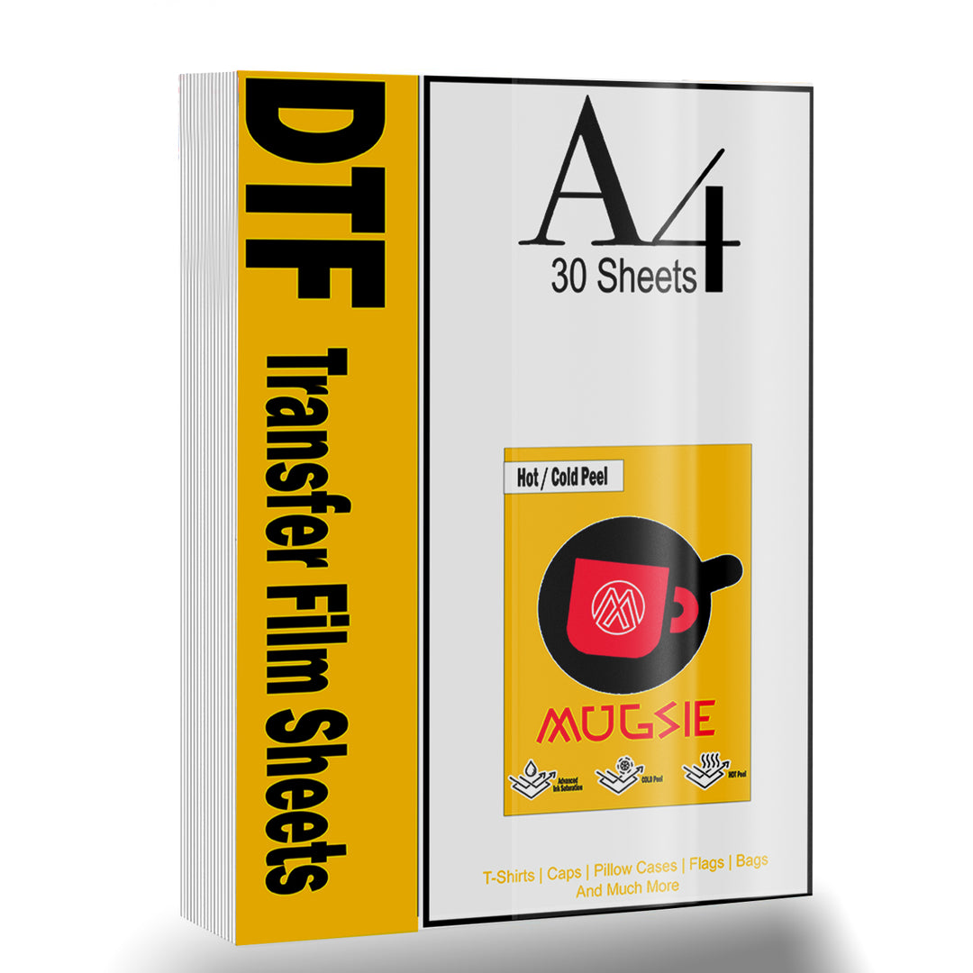 A4 (8.3"×11.7") DTF Transfer Film: Professional-Grade Direct-to-Film Printing in A4 Size