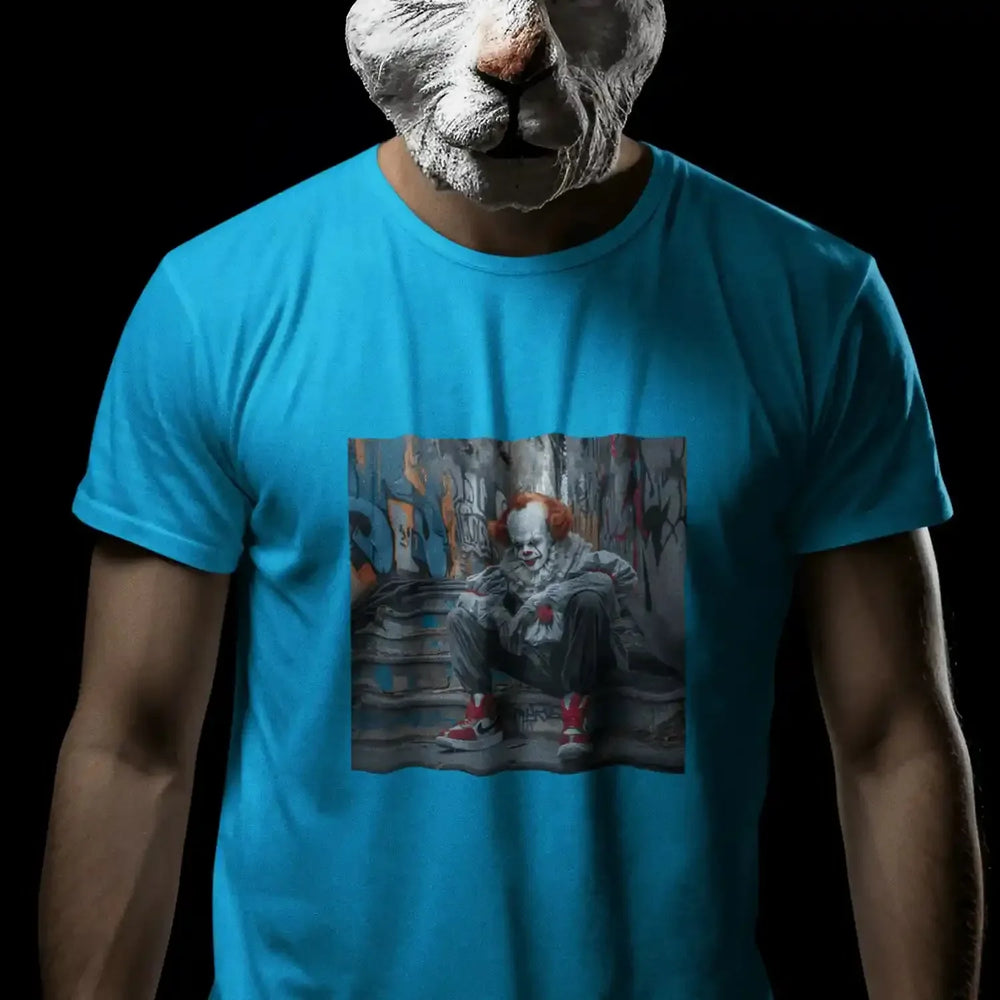 Direct-to-Film Pennywise Horror Squad transfer for vibrant, ready-to-press Halloween garments