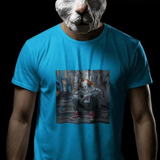 Direct-to-Film Pennywise Horror Squad transfer for vibrant, ready-to-press Halloween garments